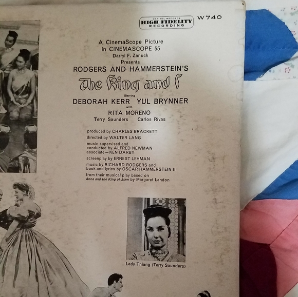 1956 Rogers and Hammerstein's "The King and I" Vinyl Album - Picture 3 of 9